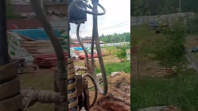Бурение скважин Малогабаритной установкой! смотреть онлайн