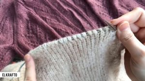 Цельновязаная планка спицами. Теория и расчёт. Планка полой резинкой. Шалевый воротник.