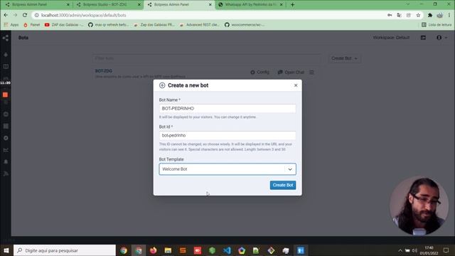 Saiba como criar chatbots modernos com Botpress e a API de WhatsApp de graça смотреть онлайн