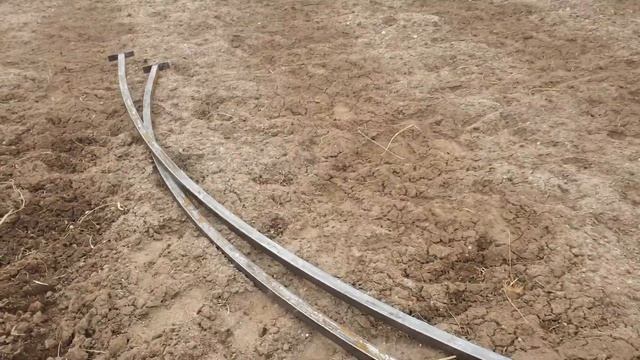 Установка 12м дуг на большой парник "балаган". смотреть онлайн