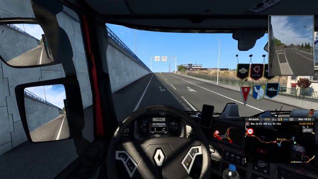 Euro Truck Simulator 2 #25 | Gijón - Puerto de Sagunto (ES) смотреть онлайн