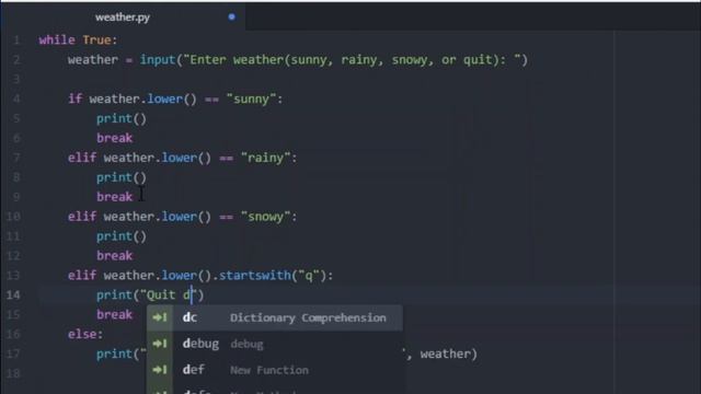 Weather Suggestion In Python смотреть онлайн