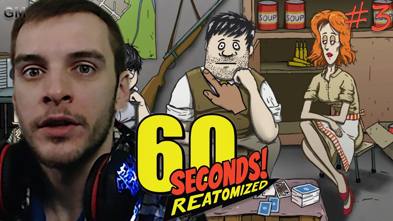 60 Seconds Reatomized Ещё разок пробуем #3 (прохождение 60 Секунд Реатомизированный) смотреть онлайн