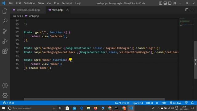 How to Login with Google in Laravel | Step-by-Step Laravel Login with Google Lecture смотреть онлайн
