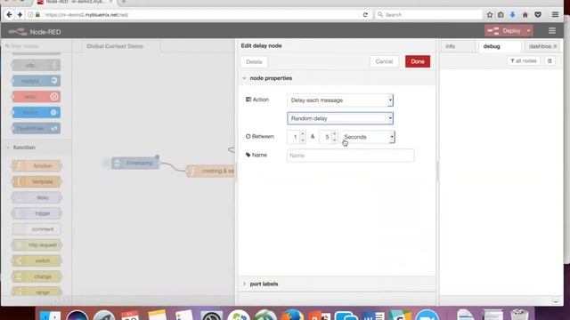 Node Red Global Context, Time Elapsed смотреть онлайн