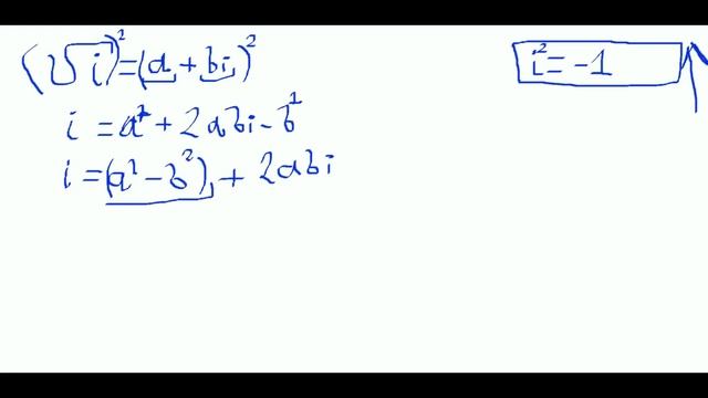 sqrt(i) - корень из мнимой единицы! // Математика смотреть онлайн