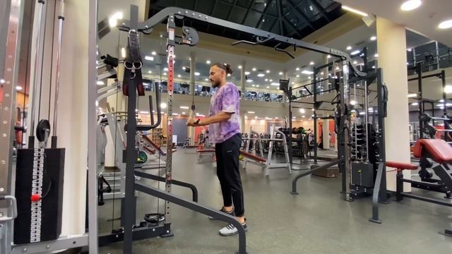 Разгибание рук на трицепс в блоке. Aidar_kachok