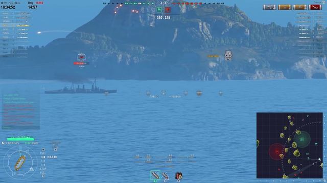 World of Warships (Turry) Крейсер Богатырь ветки развития Россия/СССР смотреть онлайн