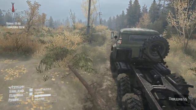 Открыл новую машину в Spintires MudRanner.