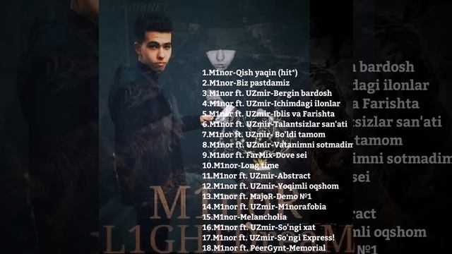 M1noR  L1GHTDreaM...eng Sara Replar Va Duetlar (ALBOM 2019) M1noR&UZmir&MaJoR&ShodliK&FarMix