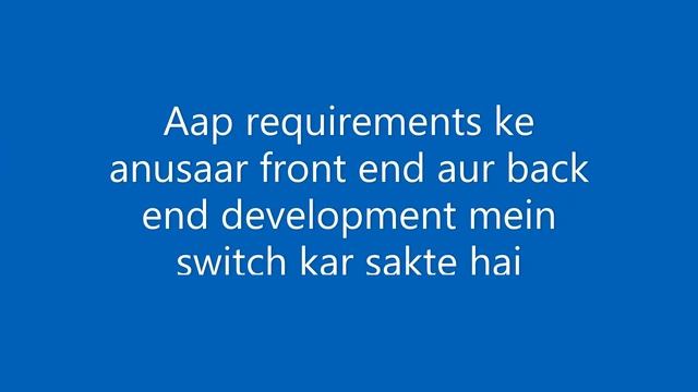 Fullstack web developer matlab kya hota hai? Simple explanation (Hindi) смотреть онлайн