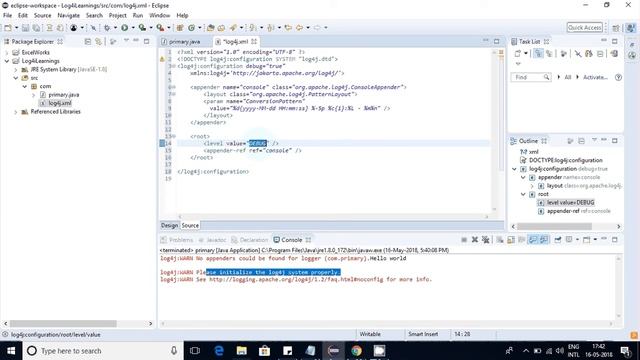 log 4j example part-2 смотреть онлайн
