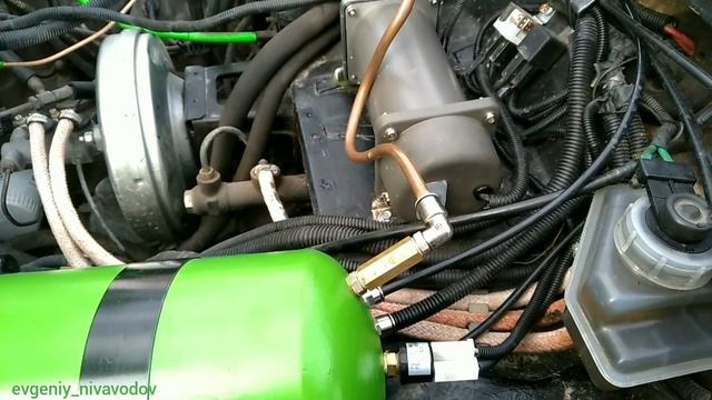 Пневмоподкачка , пневмосигнал, пневмосистема в нивасе. смотреть онлайн