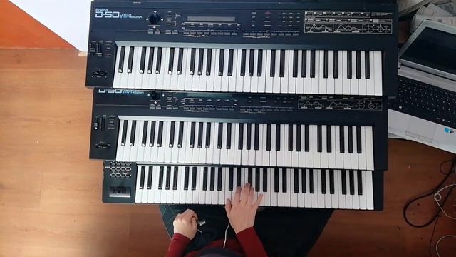 Olvídame - Fantasía (Roland D-50 x 2/Korg M1 VST) смотреть онлайн