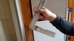 ? Как открыть пластиковое окно снаружи, с помощью уголка ? без повреждений