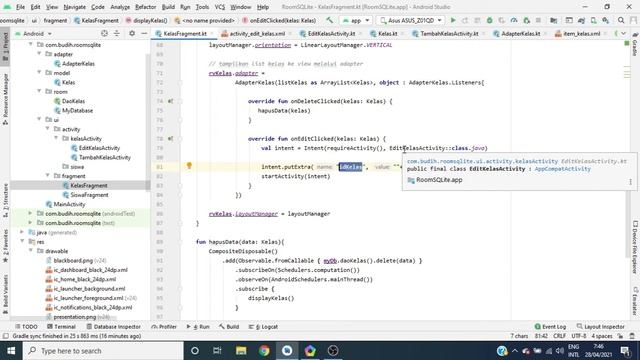 Edit & Delete SQLite #5 смотреть онлайн