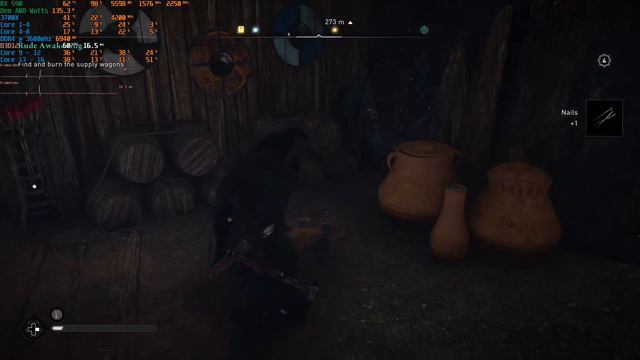 Assassin's Creed Valhalla 1080P Very High Preset RX 590 paired with 3700X смотреть онлайн