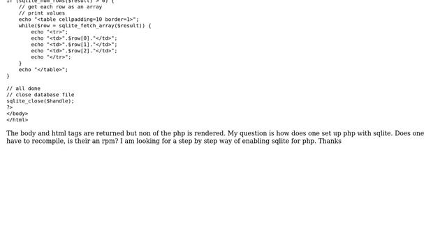 DevOps & SysAdmins: sqlite and php enabling смотреть онлайн