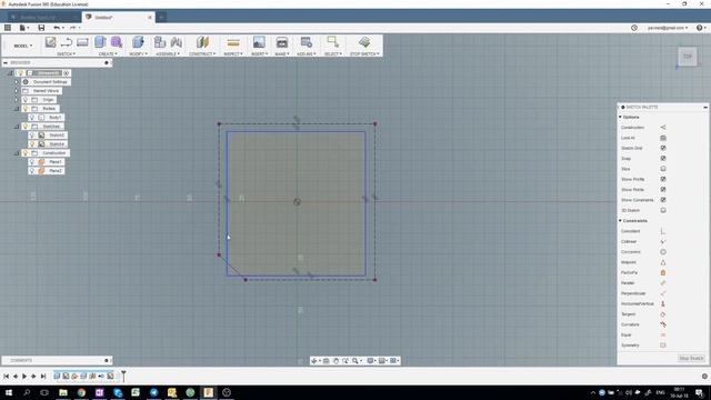 Опасное сочетание инструментов Project и Offset во Fusion 360 - Выпуск #168 смотреть онлайн