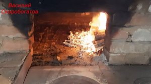 Копченое мясо в русской печи