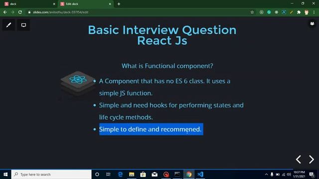 React js interview questions for freshers in Hindi | Part 1 смотреть онлайн