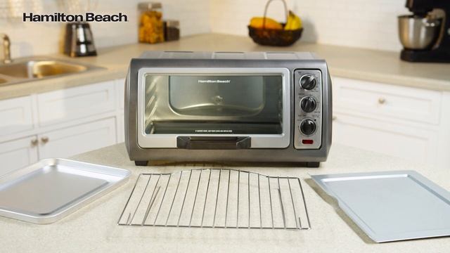 Forno Elétrico com Convecção Easy Reach Hamilton Beach смотреть онлайн