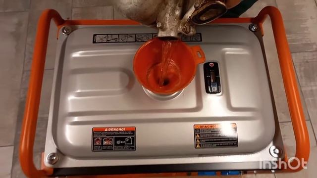 Генератор Zongshen PB 3300 первый запуск. Долив масла, заправка бензином. смотреть онлайн