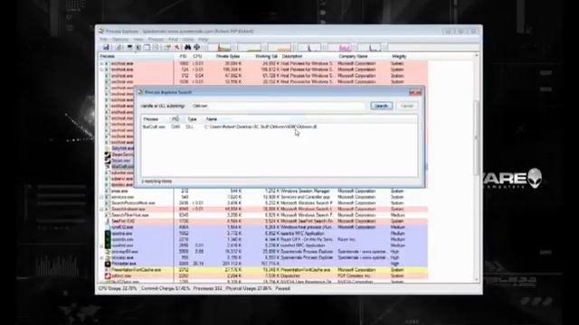 Process Explorer Example