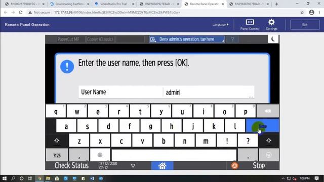 How to change admin password on ricoh mfp смотреть онлайн