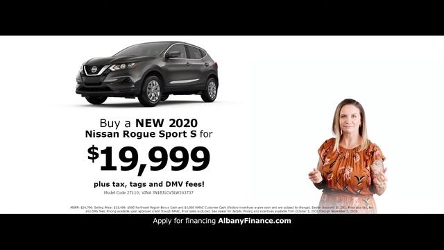 Buy a new 2020 Nissan Rogue Sport S for $19,999 смотреть онлайн