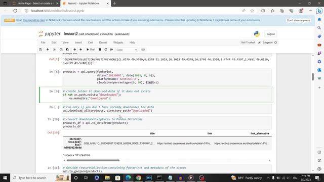 Lesson 2: Raster, vector data and Sentinel Python API смотреть онлайн
