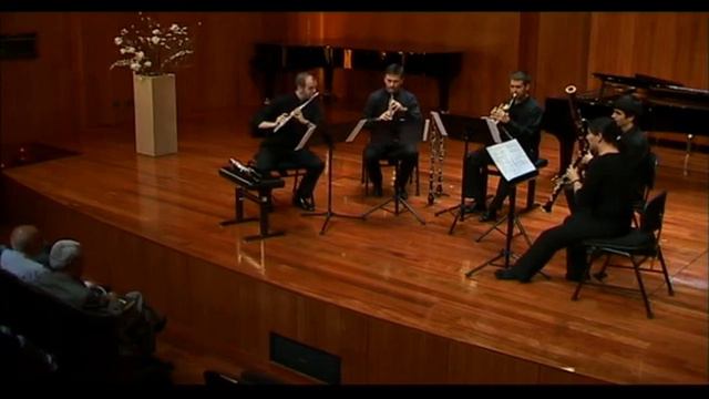 Ligeti: 10 pieces for wind quintet. Quinteto Orfeo.ESMRS смотреть онлайн