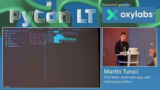 Martin Turoci H2O Wave build web apps with nothing but python Pycon 2023 смотреть онлайн