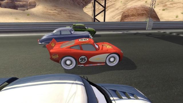 CUSTOMISING LIGHTNING MCQUEEN!! - Cars Race-O-Rama #2 смотреть онлайн