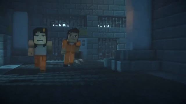 ЗАКЛЮЧЕННАЯ X, ПОБЕГ ИЗ ТЮРЬМЫ - Minecraft: Story Mode Season Two Episode 3 - Прохождение #7