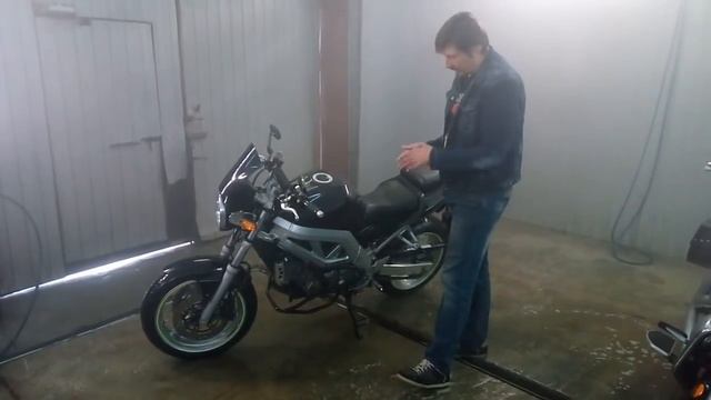 Мойка мотоцикла смотреть онлайн