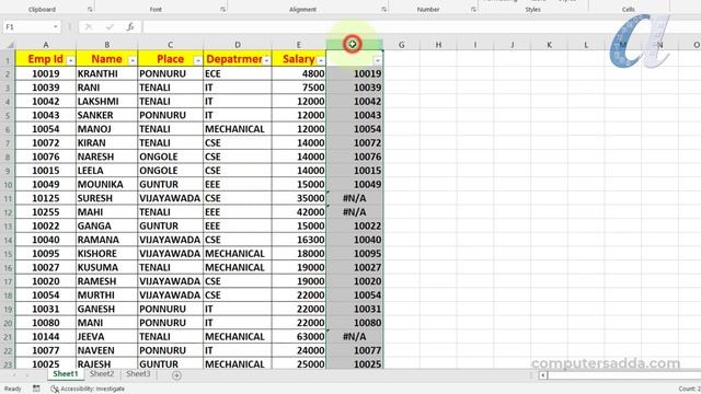 Compare, Find & Differences 2 Excel Sheets in Telugu || Computersadda.com смотреть онлайн