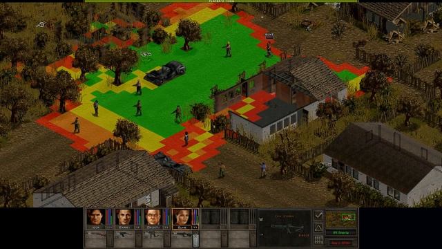 Jagged Alliance 2 1.13 + AI - improved cover display смотреть онлайн