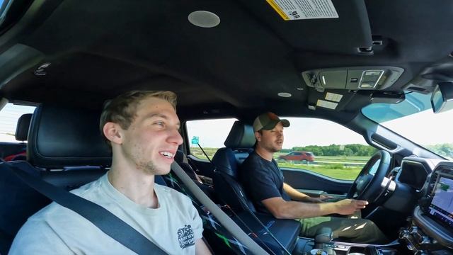 Road Tripping a 2022 Ford Raptor Performance Package Across the Country to Drive on Rocks (Pt 1) смотреть онлайн
