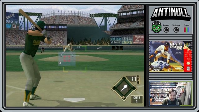 All-Star Baseball 2000 (N64) смотреть онлайн