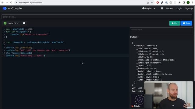 setTimeout and setInterval easily explained! Step by step. смотреть онлайн