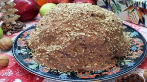 Торт Черепаха со сметаной. Рецепт торта Черепаха. Простой и Очень Вкусный Торт