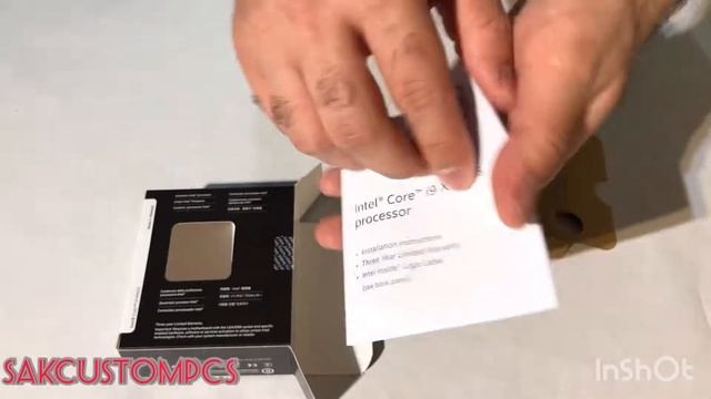 Intel i9 9900X unboxing смотреть онлайн