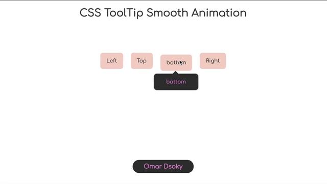 CSS Tooltip смотреть онлайн