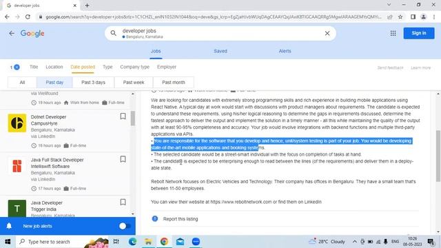DEVELOPER JOB OPENINGS FOR Intelliswift Software, Rebolt Network,Viral Technologies Pvt. Ltd. смотреть онлайн