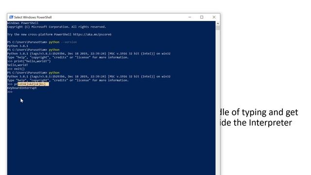Environmental set of Python смотреть онлайн