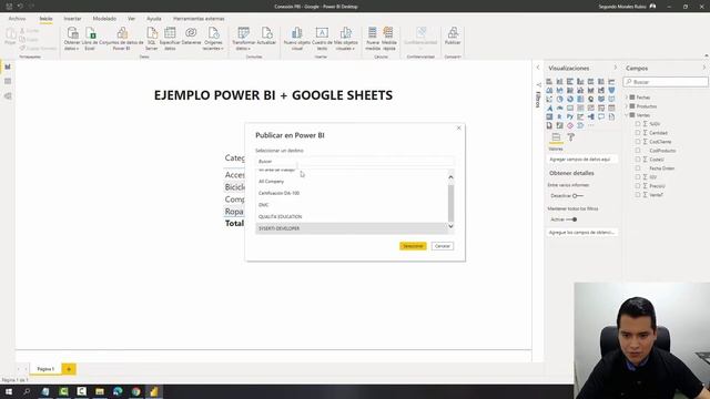 Google Sheets conexión con Power BI ?? смотреть онлайн