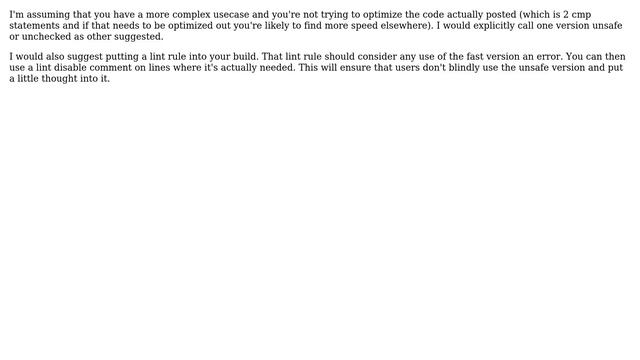 Software Engineering: Naming of "safe" versus "fast" functions (9 Solutions!!) смотреть онлайн