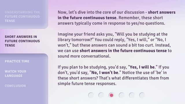 Future in Focus: Mastering Short Answers in Future Continuous Tense смотреть онлайн
