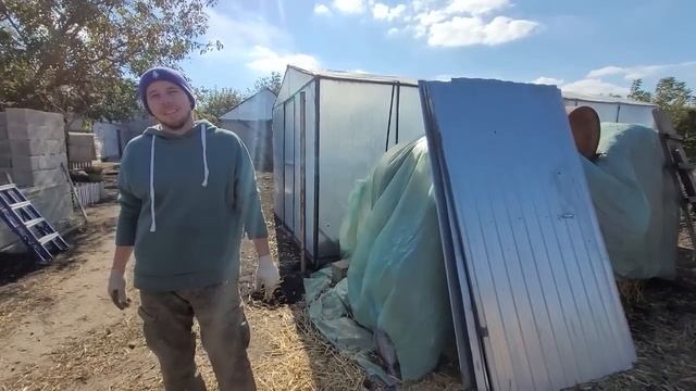 Переехали из Кыргызстана в Россию \ Ставим новый забор \ Планы смотреть онлайн